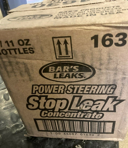 NEW (1 box of 6) 11oz Bars Leaks Power Steering Stop Leak Concentrate 1630-Mega Mart Warehouse