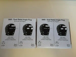 (2) NEW Pass & Seymour Legrand 3869 Angle Plug 250V 30 Amp/50 Amp, 2 Pole 3 Wire