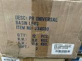 2 NEW PAIR (4 LEGS) PR UNIVERSAL BASIN LEGS