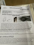 BRAND NEW SMFSS 1313 FLIP UP SHOWER SEAT WHITE 13 IN.  X13  IN.