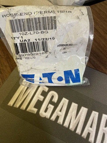 BRAND NEW 10Z-L70-BG - Eaton Weatherhead Z Series Crimp Hose Fitting