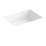(1) NEW Kohler Vertical Rectangle Under-Mount Bathroom Sink in White 8189-0-Mega Mart Warehouse-Ultimate Unclaimed Freight Buyer and Seller Specialists