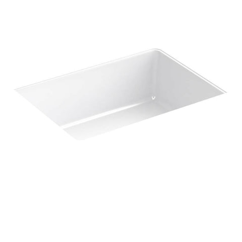 (1) NEW Kohler Vertical Rectangle Under-Mount Bathroom Sink in White 8189-0-Mega Mart Warehouse-Ultimate Unclaimed Freight Buyer and Seller Specialists