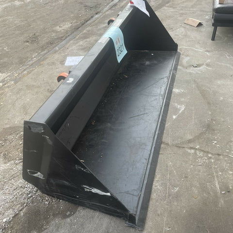 NEW HEAVY DUTY SKID STEER BUCKET 210 U 80" L  **FREE SHIPPING**