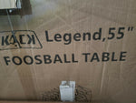 KICK LEGEND 55" FOOSBALL TABLE-Mega Mart Warehouse-Ultimate Unclaimed Freight Buyer and Seller Specialists