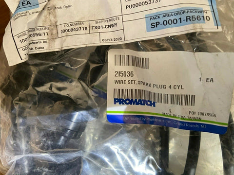 PROMATCH 2I5036 4 CYL PLUG WIRE SET-Mega Mart Warehouse-Ultimate Unclaimed Freight Buyer and Seller Specialists