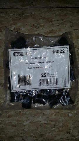 NEW OEM HEAT LINK 3/4" PEX Insert Plug - HPP 15022 (25PCS FOR 24.99)-Mega Mart Warehouse-Ultimate Unclaimed Freight Buyer and Seller Specialists