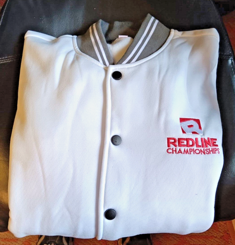 FLEECE BOMBER JACKET MEDIUM WITH SNAPS (FREE SHIPPING)