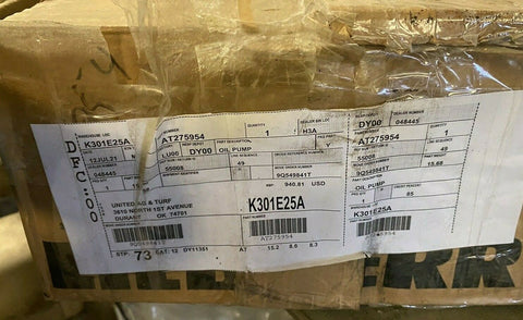BRAND NEW ORIGINAL JOHN DEERE AT275954 OIL PUMP