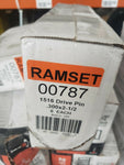 Ramset 1516 Drive Pin, 0.145" Dia X 2-1/2" Length Shank, 0.3" Head (CASE OF 150)-Mega Mart Warehouse-Ultimate Unclaimed Freight Buyer and Seller Specialists