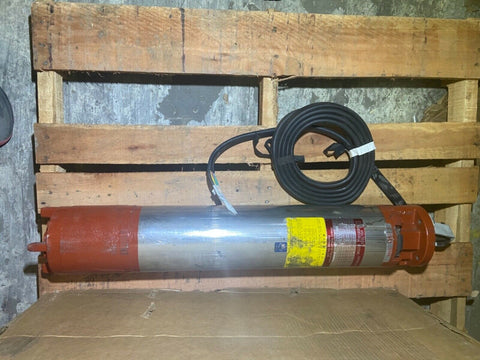Berkeley DUAL VOLTAGE, Hitachi 6" Motor Submersible Pump, 20 HP, 230 Volts, 3 Ph-Mega Mart Warehouse-Ultimate Unclaimed Freight Buyer and Seller Specialists