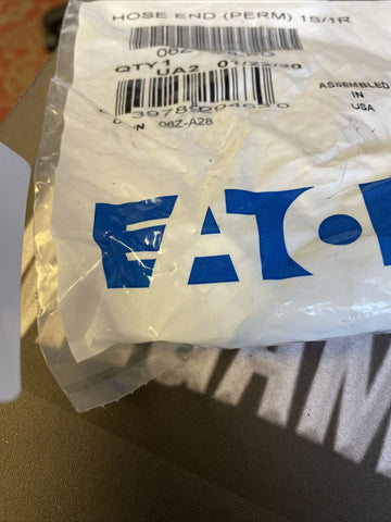 BRAND NEW WEATHERHEAD 06Z-A28-BG -Eaton  Z Series  Hose Fittings