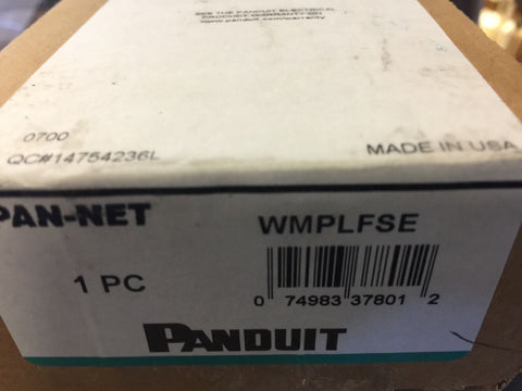 Panduit WMPLFSE Horizontal Cable Manager, Black-Mega Mart Warehouse-Ultimate Unclaimed Freight Buyer and Seller Specialists