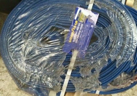 (1) GOOD YEAR BLUE PVC WATER DISCHARGE HOSE 3"-Mega Mart Warehouse-Ultimate Unclaimed Freight Buyer and Seller Specialists
