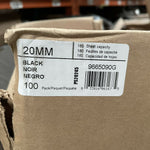 9665040G CoilBind 12 mm, 12", 4:1 GBC Spiral Plastic Coil Binds, Black 100 Pcs.