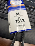 GENUINE NAPA GATES Automotive XL 25-7512 Belt, 13/32" X 51-5/8" *FREE SHIPPING*
