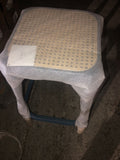 Industry West Low Stool Ocean Blue New-Mega Mart Warehouse-Ultimate Unclaimed Freight Buyer and Seller Specialists