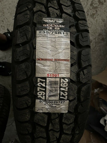 (1) MICKEY THOMPSON Deegan 38 A/T 235/75R15XL 109T RWL **FREE SHIPPING**
