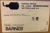 NEW Crane Pumps & Systems Control Switch 124522 30ft Pipe Clamp N.O.