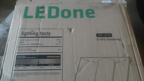 LEDone LOD-TF2238WD-4000K 38 Watt 2x2 Foot LED-Mega Mart Warehouse-Ultimate Unclaimed Freight Buyer and Seller Specialists