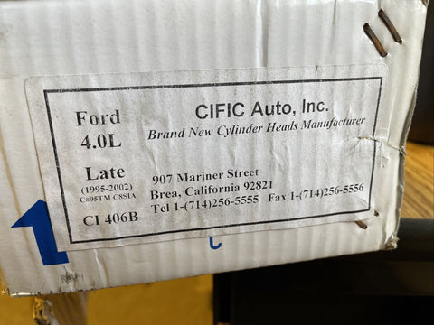 NEW Bare Cylinder Head (No Valves) compatible w/ 1995-2002 Ford 4.0L Late model-Mega Mart Warehouse-Ultimate Unclaimed Freight Buyer and Seller Specialists