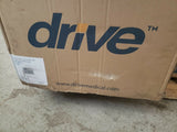 Drive Medical Steel Drop-Arm Commode w/ Wheels & Padded Arms, 11101W-2-Mega Mart Warehouse-Ultimate Unclaimed Freight Buyer and Seller Specialists