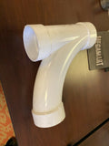 BRAND NEW NIBCO 4812- LR LONG RADIUS TY PVC K157400  4 HUB X HUB X HUB