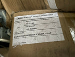 MACLEAN SENIOR IND. Cable Suspension Clamp, Steel, Flat 1/4 to 7/16 in. 25/CASE