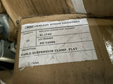 MACLEAN SENIOR IND. Cable Suspension Clamp, Steel, Flat 1/4 to 7/16 in. 25/CASE