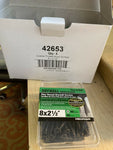 BRAND NEW 42653 COARSE THREAD  DRYWALL SCREWS 8 X 2-1/2  HILLMAN