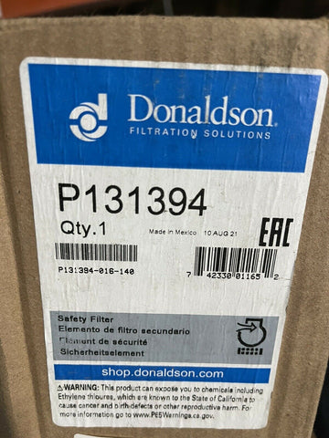 NEW GENUINE Donaldson P131394 Air filter **FREE SHIPPING**