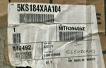 BRAND NEW GE 5KS184XAA104 MOTOR CAT #  H9492  VOLTS 575,  FRAME 184T,  HP 5