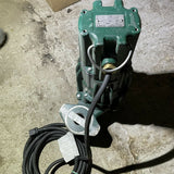 Zoeller 161-0002 Model N161 High Head Effluent Pump 0.5 Hp 115V 1Ph 20' Cord