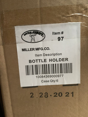 NEW Little Giant, Miller MFG. Co Bottle Holder 97 (6 PC BOX)