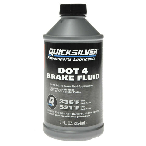 NEW QUICKSILVER BRAKE FLUID DOT 4 92-8M0128415-Mega Mart Warehouse-Ultimate Unclaimed Freight Buyer and Seller Specialists