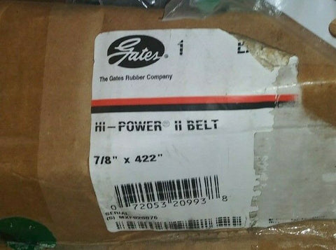 (1) NEW GATES Hi-Power II Belt C420-Mega Mart Warehouse-Ultimate Unclaimed Freight Buyer and Seller Specialists