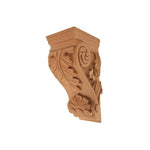 CORBEL RUBBER WOOD MEDIUM ACANTHUS