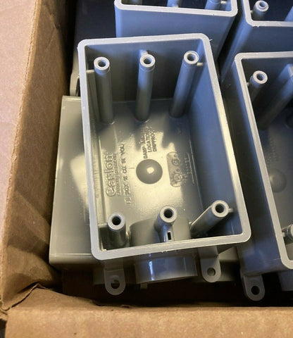 (10) NEW THOMAS & BETTS E980EFN 3/4" FSE MOLDED BOX WITH MOUNTING FEET-Mega Mart Warehouse