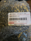 GENUINE Toyota Yaris 2015-2018 Rear Seat Belt Assembly 73480-0D280-C0 Black-Mega Mart Warehouse-Ultimate Unclaimed Freight Buyer and Seller Specialists