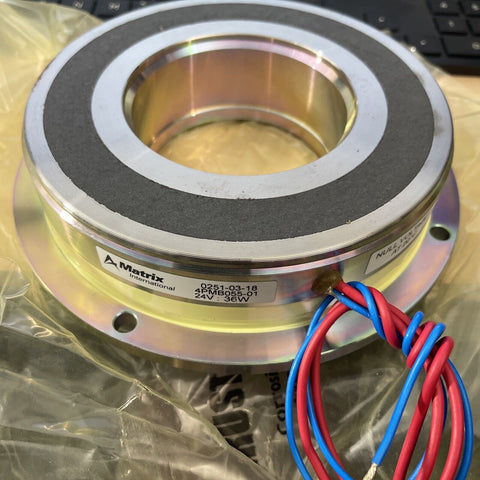 Brand New Matrix Intl Servo Motor Load Wheel Brakes Model 4PMB055-01 24V 36W