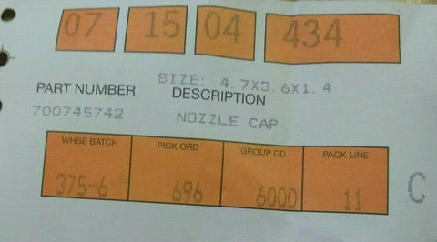 2-NEW NOZZLE CAP - 700745742-Mega Mart Warehouse-Ultimate Unclaimed Freight Buyer and Seller Specialists