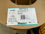 Panduit HSTT25-C 1/4" BLK HEAT SHRINK HS XPO 600V 125C, EXP ID .50", REC .250"