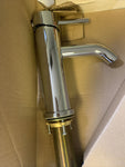 NEW Ultra Faucets UF36500 Chrome Euro One Handle Vessel Lavatory Faucet