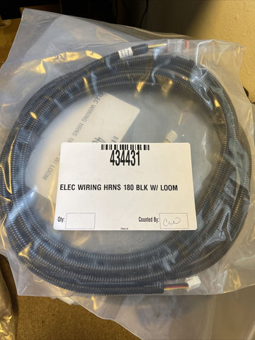 LIPPERT RV ELECTRIC WIRING HARNESS 180 BLK W/ LOOM, 434431 (FREE SHIPPING)