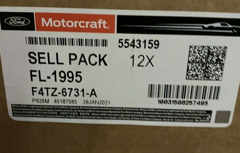 NEW GENUINE OEM MOTORCRAFT FL-1995 Engine Oil Filter  F4TZ-6731-A (12 PER CASE )