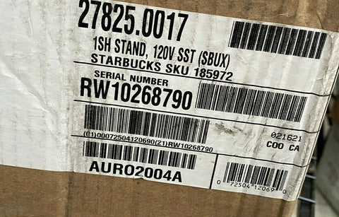 BRAND NEW Bunn 1 SH Soft Heat Single Server 27825.0017 Stand Coffee Warmer 120 V
