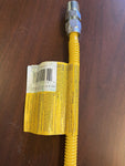 BRAND NEW Brasscraft CSSD44-36  Stainless Steel Gas Connector 3/8" ID 36" Length