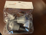 BRAND NEW 21210  GREY TIEBACKS STUDIO 3B SET 0F 2 3IN ( 7 CM )