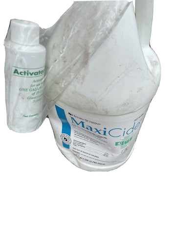 Henry Schein Maxi Cide Plus sterilizing and disinfecting solution 1 gallon-Mega Mart Warehouse