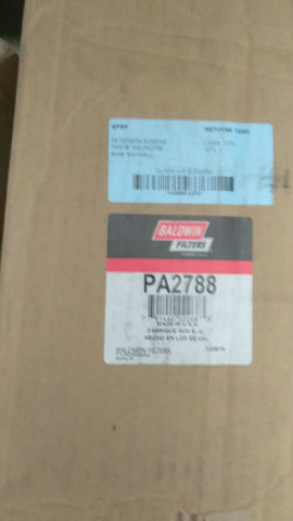 (1) NEW Genuine OEM Baldwin Heavy Duty Air Filter PA2788-Mega Mart Warehouse-Ultimate Unclaimed Freight Buyer and Seller Specialists